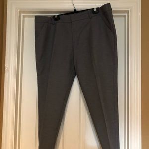 Merona Trousers. Black and White. Short/Ankle